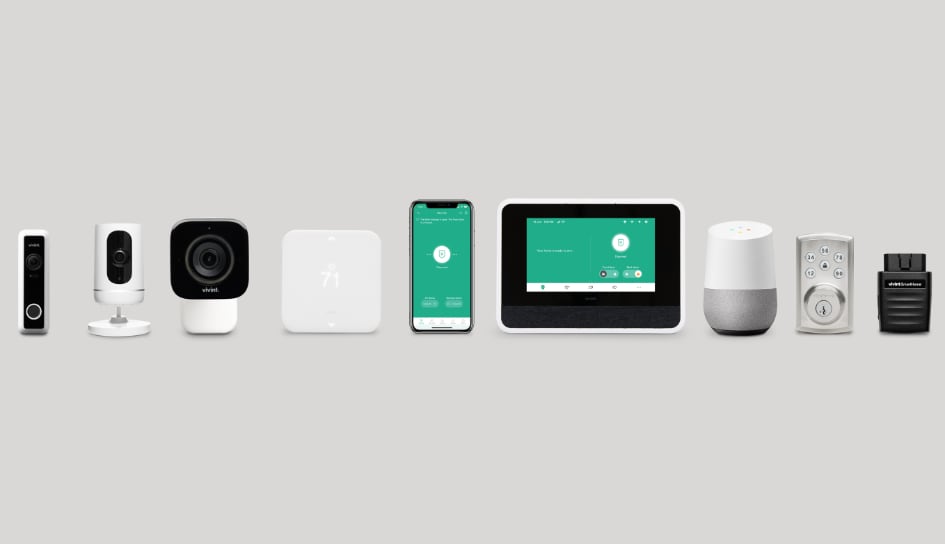 Vivint home security product line in Fort Collins
